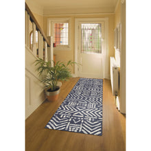 Load image into Gallery viewer, Liora Manne Cyprus Batik Indoor Area Rug Denim