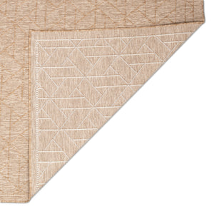 Liora Manne Carmel Pyramid Indoor Outdoor Area Rug Sand