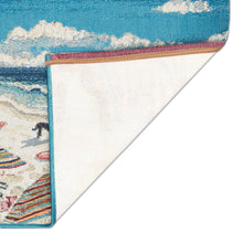 Load image into Gallery viewer, Liora Manne Esencia Dog Beach Indoor Outdoor Mat Ocean