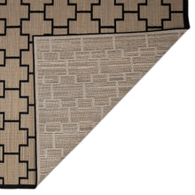 Load image into Gallery viewer, Liora Manne Katonah Tile Indoor Outdoor Area Rug Natural