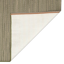 Load image into Gallery viewer, Liora Manne Miranda Tweed Stripe Indoor Outdoor Area Rug Green