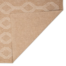 Load image into Gallery viewer, Liora Manne Sahara Links Indoor Outdoor Area Rug Ivory