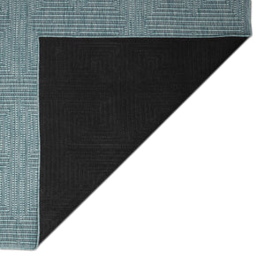 Liora Manne Soleil Maize Indoor Outdoor Rug Aqua
