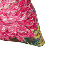 Load image into Gallery viewer, Liora Manne Marina Mums Indoor Outdoor Decorative Pillow Fuchsia