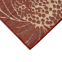 Load image into Gallery viewer, Liora Manne Carmel Sunflower Field Indoor Outdoor Area Rug Chili