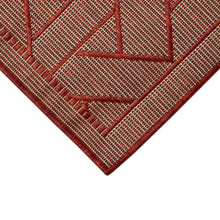 Load image into Gallery viewer, Liora Manne Carmel Pyramid Indoor Outdoor Area Rug Chili