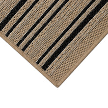 Load image into Gallery viewer, Liora Manne Katonah Lines Indoor Outdoor Area Rug Natural