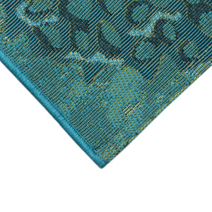 Liora Manne Marina Fish Indoor Outdoor Area Rug Aqua