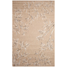 Load image into Gallery viewer, Liora Manne Carmel Bamboo Border Indoor Outdoor Area Rug Sand