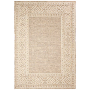 Liora Manne Dunes Border Indoor Outdoor Area Rug Sand