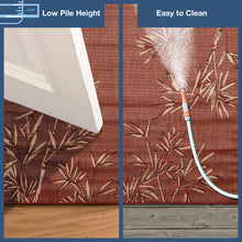 Load image into Gallery viewer, Liora Manne Carmel Bamboo Border Indoor Outdoor Area Rug Chili