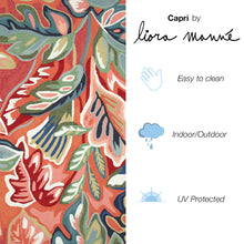 Load image into Gallery viewer, Liora Manne Capri On Holiday Indoor Outdoor Rug Red