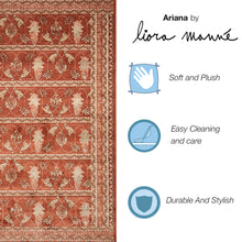 Load image into Gallery viewer, Liora Manne Ariana Sarai Indoor Area Rug Red