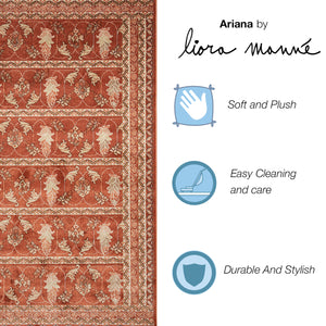 Liora Manne Ariana Sarai Indoor Area Rug Red
