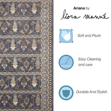 Load image into Gallery viewer, Liora Manne Ariana Sarai Indoor Area Rug Navy