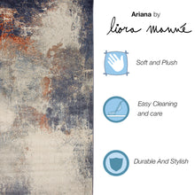 Load image into Gallery viewer, Liora Manne Ariana Mystic Indoor Area Rug Dusk