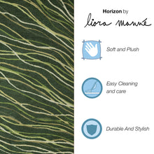 Load image into Gallery viewer, Liora Manne Horizon Ribbons Indoor Area Rug Moss