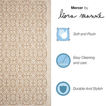 Load image into Gallery viewer, Liora Manne Mercer Tracery Indoor Area Rug Ivory