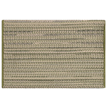 Load image into Gallery viewer, Liora Manne Miranda Tweed Stripe Indoor Outdoor Area Rug Green