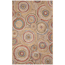 Load image into Gallery viewer, Liora Manne Marina Basket Circles Indoor Outdoor Area Rug Multi