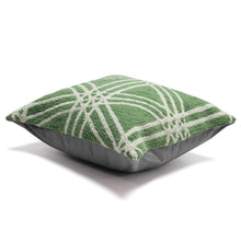 Load image into Gallery viewer, Liora Manne Frontporch Hex Indoor Outdoor Pillow Green