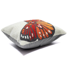 Load image into Gallery viewer, Liora Manne Frontporch Butterfly Indoor Outdoor Pillow Orange