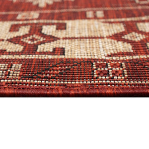 Liora Manne Carmel Kilim Indoor Outdoor Area Rug Chili