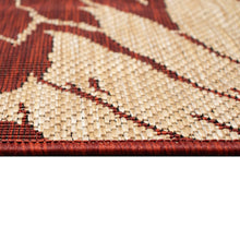 Load image into Gallery viewer, Liora Manne Carmel Sunflower Field Indoor Outdoor Area Rug Chili