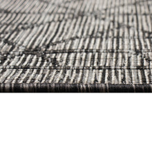 Load image into Gallery viewer, Liora Manne Carmel Pyramid Indoor Outdoor Rug Black