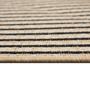 Liora Manne Katonah Stripe Indoor Outdoor Area Rug Natural