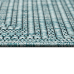 Liora Manne Soleil Maize Indoor Outdoor Rug Aqua