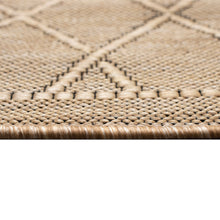 Load image into Gallery viewer, Liora Manne Soleil Wrought Iron Indoor Outdoor Rug Natural