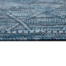Load image into Gallery viewer, Liora Manne Soleil Wrought Iron Indoor Outdoor Rug Navy