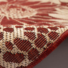 Load image into Gallery viewer, Liora Manne Carmel Sunflower Field Indoor Outdoor Area Rug Chili