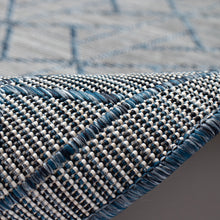 Load image into Gallery viewer, Liora Manne Carmel Pyramid Indoor Outdoor Area Rug Navy