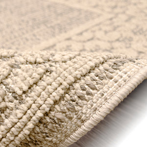 Liora Manne Dunes Border Indoor Outdoor Area Rug Sand
