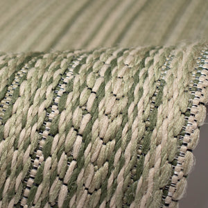 Liora Manne Miranda Tweed Stripe Indoor Outdoor Area Rug Green