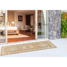 Load image into Gallery viewer, Liora Manne Carmel Kilim Indoor Outdoor Rug Sand