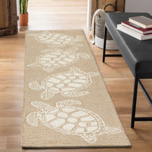 Load image into Gallery viewer, Liora Manne Capri Turtle Indoor Outdoor Area Rug Neutral