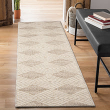Load image into Gallery viewer, Liora Manne Dunes Modern Diamond Indoor Outdoor Area Rug Sand