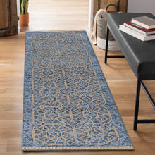 Load image into Gallery viewer, Liora Manne Mercer Tracery Indoor Area Rug Blue