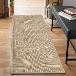 Liora Manne Soleil Maize Indoor Outdoor Rug Natural