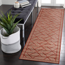 Load image into Gallery viewer, Liora Manne Carmel Pyramid Indoor Outdoor Area Rug Chili