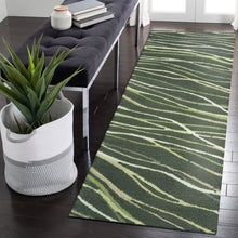 Load image into Gallery viewer, Liora Manne Horizon Ribbons Indoor Area Rug Moss