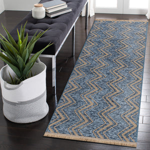 Liora Manne Mercer Zigzag Indoor Area Rug Blue