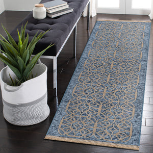 Liora Manne Mercer Tracery Indoor Area Rug Blue