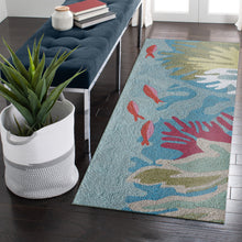 Load image into Gallery viewer, Liora Manne Ravella Ocean View Indoor Outdoor Area Rug Blue