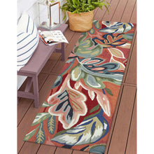 Load image into Gallery viewer, Liora Manne Capri On Holiday Indoor Outdoor Rug Red