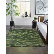 Load image into Gallery viewer, Liora Manne Horizon Ribbons Indoor Area Rug Moss