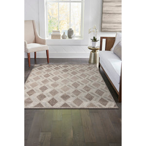 Liora Manne Napoli Diamonds Indoor Rug Natural